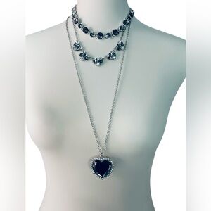 Paparazzi Heart Necklace 6 Pc Set